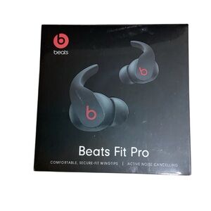 Beats by Dre Fit Pro Earbuds - Black with Red Accents